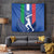 Italy Cricket Tapestry Go Gli Azzurri - Wonder Print Shop