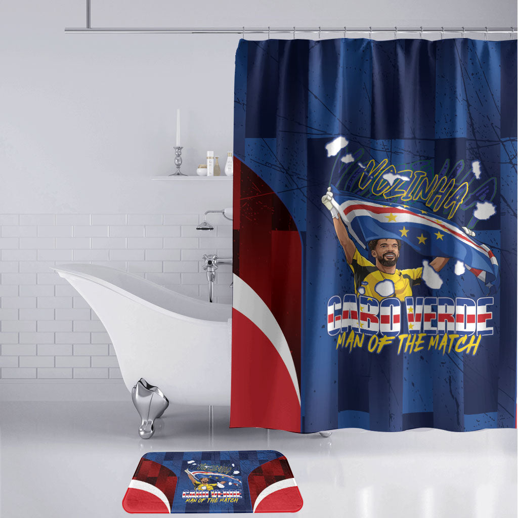 Vozinha Cabo Verde Football Bathroom Set Tubaroes Azuis Man Of The Match