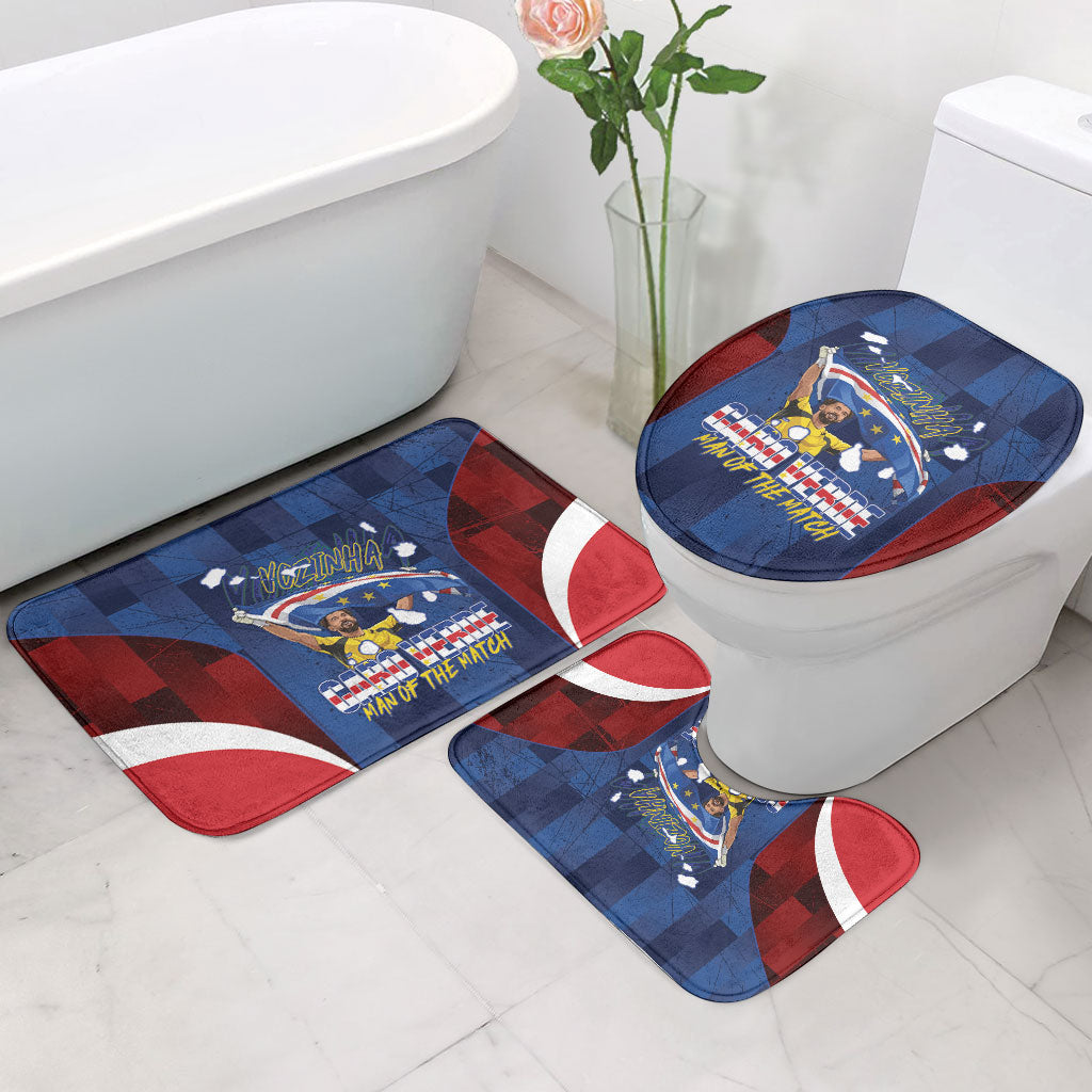 Vozinha Cabo Verde Football Bathroom Set Tubaroes Azuis Man Of The Match