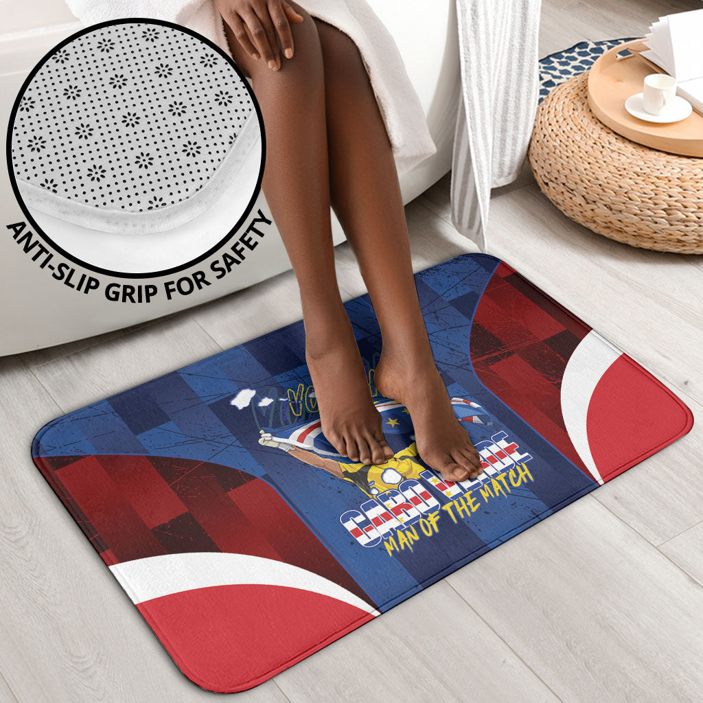 Vozinha Cabo Verde Football Bathroom Set Tubaroes Azuis Man Of The Match