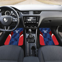 Custom Vozinha Cabo Verde Football Car Mats Tubaroes Azuis Man Of The Match