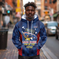 Custom Vozinha Cabo Verde Football Hoodie Tubaroes Azuis Man Of The Match