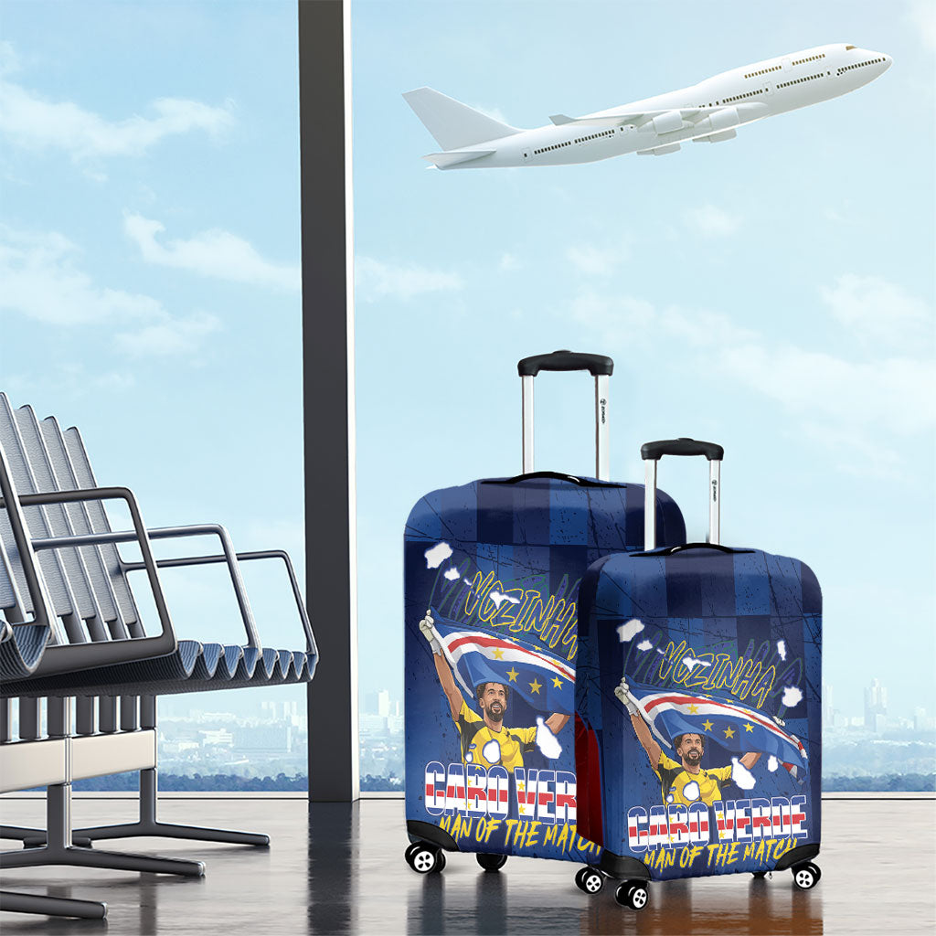 Vozinha Cabo Verde Football Luggage Cover Tubaroes Azuis Man Of The Match