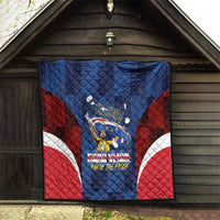 Vozinha Cabo Verde Football Quilt Tubaroes Azuis Man Of The Match