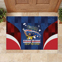 Vozinha Cabo Verde Football Rubber Doormat Tubaroes Azuis Man Of The Match