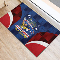 Vozinha Cabo Verde Football Rubber Doormat Tubaroes Azuis Man Of The Match