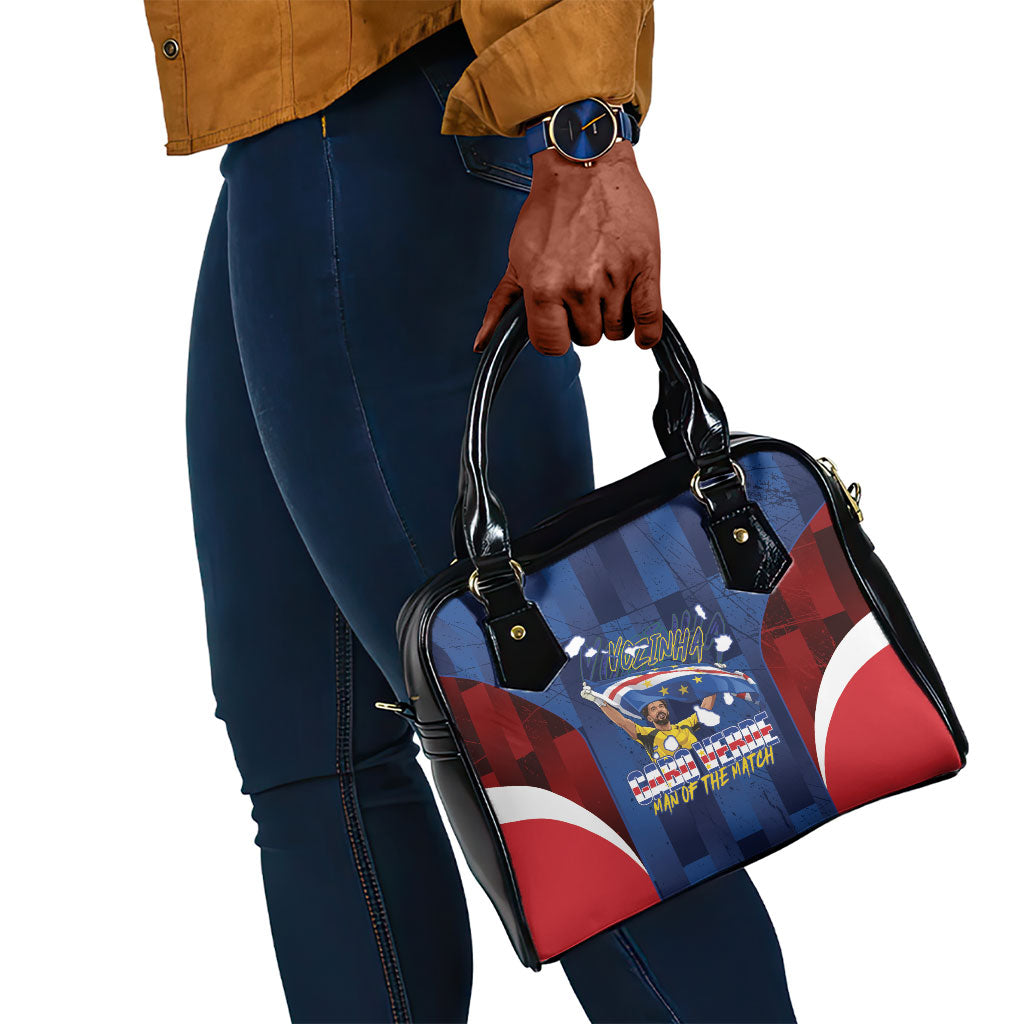 Vozinha Cabo Verde Football Shoulder Handbag Tubaroes Azuis Man Of The Match