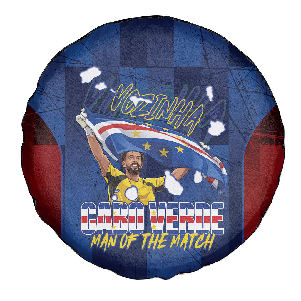 Vozinha Cabo Verde Football Spare Tire Cover Tubaroes Azuis Man Of The Match