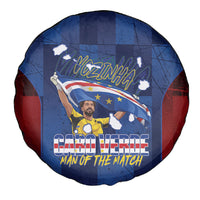 Vozinha Cabo Verde Football Spare Tire Cover Tubaroes Azuis Man Of The Match