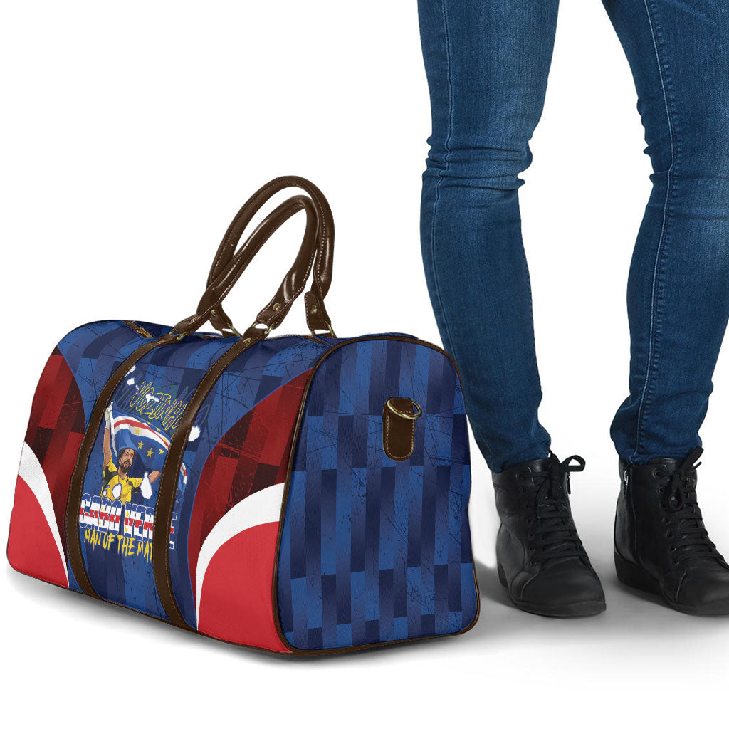 Vozinha Cabo Verde Football Travel Bag Tubaroes Azuis Man Of The Match