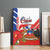 Personalized Chile Independence Day Canvas Wall Art Chilean Coat Of Arms Copihue Flag Style - Wonder Print Shop