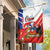 Personalized Chile Independence Day Garden Flag Chilean Coat Of Arms Copihue Flag Style - Wonder Print Shop