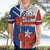 Personalized Chile Independence Day Hawaiian Shirt Chilean Coat Of Arms Copihue Flag Style - Wonder Print Shop