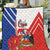 Personalized Chile Independence Day Quilt Chilean Coat Of Arms Copihue Flag Style - Wonder Print Shop