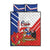 Personalized Chile Independence Day Quilt Bed Set Chilean Coat Of Arms Copihue Flag Style - Wonder Print Shop