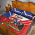 Personalized Chile Independence Day Quilt Bed Set Chilean Coat Of Arms Copihue Flag Style - Wonder Print Shop