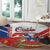 Personalized Chile Independence Day Round Carpet Chilean Coat Of Arms Copihue Flag Style