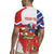 Personalized Chile Independence Day Rugby Jersey Chilean Coat Of Arms Copihue Flag Style - Wonder Print Shop