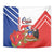 Personalized Chile Independence Day Tapestry Chilean Coat Of Arms Copihue Flag Style - Wonder Print Shop