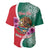 Personalized Mexico Independence Day Baseball Jersey 16 De Septiembre Mexican Aztec - Wonder Print Shop