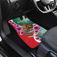 Personalized Mexico Independence Day Car Mats 16 De Septiembre Mexican Aztec - Wonder Print Shop
