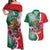 Personalized Mexico Independence Day Couples Matching Off Shoulder Maxi Dress and Hawaiian Shirt 16 De Septiembre Mexican Aztec - Wonder Print Shop