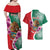 Personalized Mexico Independence Day Couples Matching Off Shoulder Maxi Dress and Hawaiian Shirt 16 De Septiembre Mexican Aztec - Wonder Print Shop