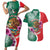 Personalized Mexico Independence Day Couples Matching Short Sleeve Bodycon Dress and Hawaiian Shirt 16 De Septiembre Mexican Aztec - Wonder Print Shop