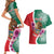 Personalized Mexico Independence Day Couples Matching Short Sleeve Bodycon Dress and Hawaiian Shirt 16 De Septiembre Mexican Aztec - Wonder Print Shop