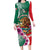 Personalized Mexico Independence Day Family Matching Long Sleeve Bodycon Dress and Hawaiian Shirt 16 De Septiembre Mexican Aztec - Wonder Print Shop