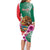 Personalized Mexico Independence Day Family Matching Long Sleeve Bodycon Dress and Hawaiian Shirt 16 De Septiembre Mexican Aztec - Wonder Print Shop