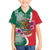 Personalized Mexico Independence Day Family Matching Off Shoulder Maxi Dress and Hawaiian Shirt 16 De Septiembre Mexican Aztec - Wonder Print Shop