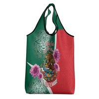 Personalized Mexico Independence Day Grocery Bag 16 De Septiembre Mexican Aztec