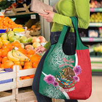 Personalized Mexico Independence Day Grocery Bag 16 De Septiembre Mexican Aztec