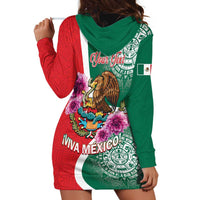 Personalized Mexico Independence Day Hoodie Dress 16 De Septiembre Mexican Aztec - Wonder Print Shop