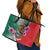Personalized Mexico Independence Day Leather Tote Bag 16 De Septiembre Mexican Aztec - Wonder Print Shop