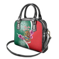 Personalized Mexico Independence Day Shoulder Handbag 16 De Septiembre Mexican Aztec