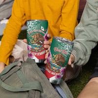 Personalized Mexico Independence Day Tumbler Cup 16 De Septiembre Mexican Aztec - Wonder Print Shop