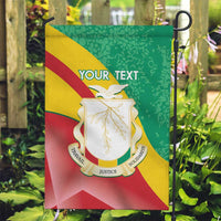 Personalised Guinea Independence Day Garden Flag Happy 2 October Guinee Coat Of Arms - Wonder Print Shop
