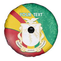 Personalised Guinea Independence Day Spare Tire Cover Happy 2 October Guinee Coat Of Arms - Wonder Print Shop