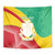 Personalised Guinea Independence Day Tapestry Happy 2 October Guinee Coat Of Arms - Wonder Print Shop