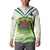 Personalised Lesotho Independence Day Button Sweatshirt Aloe Polyphylla Mix Coat Of Arms - Wonder Print Shop