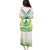 Personalised Lesotho Independence Day Puletasi Aloe Polyphylla Mix Coat Of Arms - Wonder Print Shop