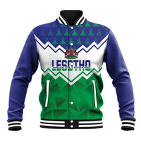Personalised Lesotho Independence Day Baseball Jacket Naha ea Lesotho Proud - Wonder Print Shop