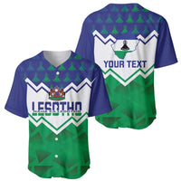 Personalised Lesotho Independence Day Baseball Jersey Naha ea Lesotho Proud - Wonder Print Shop