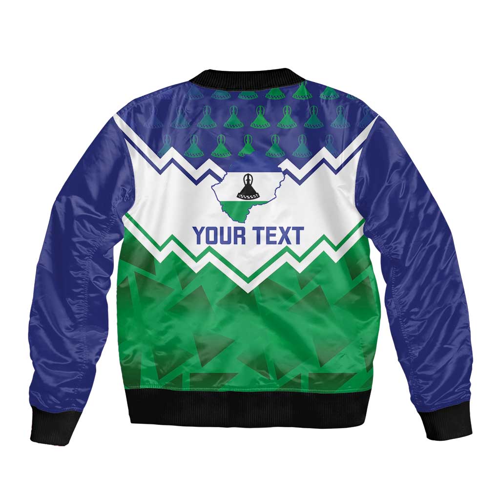 Personalised Lesotho Independence Day Bomber Jacket Naha ea Lesotho Proud - Wonder Print Shop