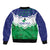 Personalised Lesotho Independence Day Bomber Jacket Naha ea Lesotho Proud - Wonder Print Shop
