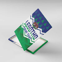 Personalised Lesotho Independence Day Canvas Wall Art Naha ea Lesotho Proud - Wonder Print Shop