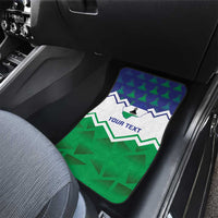 Personalised Lesotho Independence Day Car Mats Naha ea Lesotho Proud - Wonder Print Shop