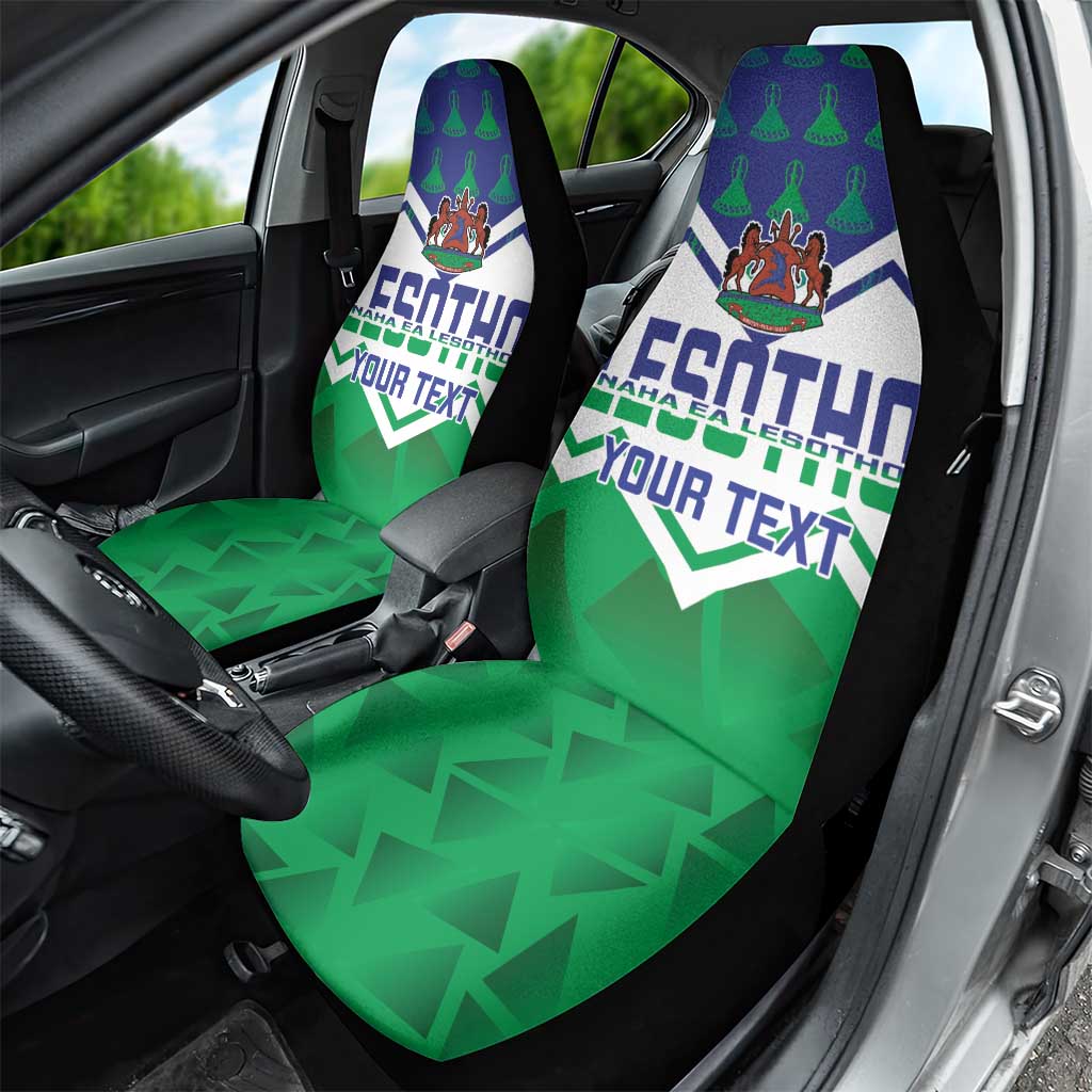 Personalised Lesotho Independence Day Car Seat Cover Naha ea Lesotho Proud - Wonder Print Shop